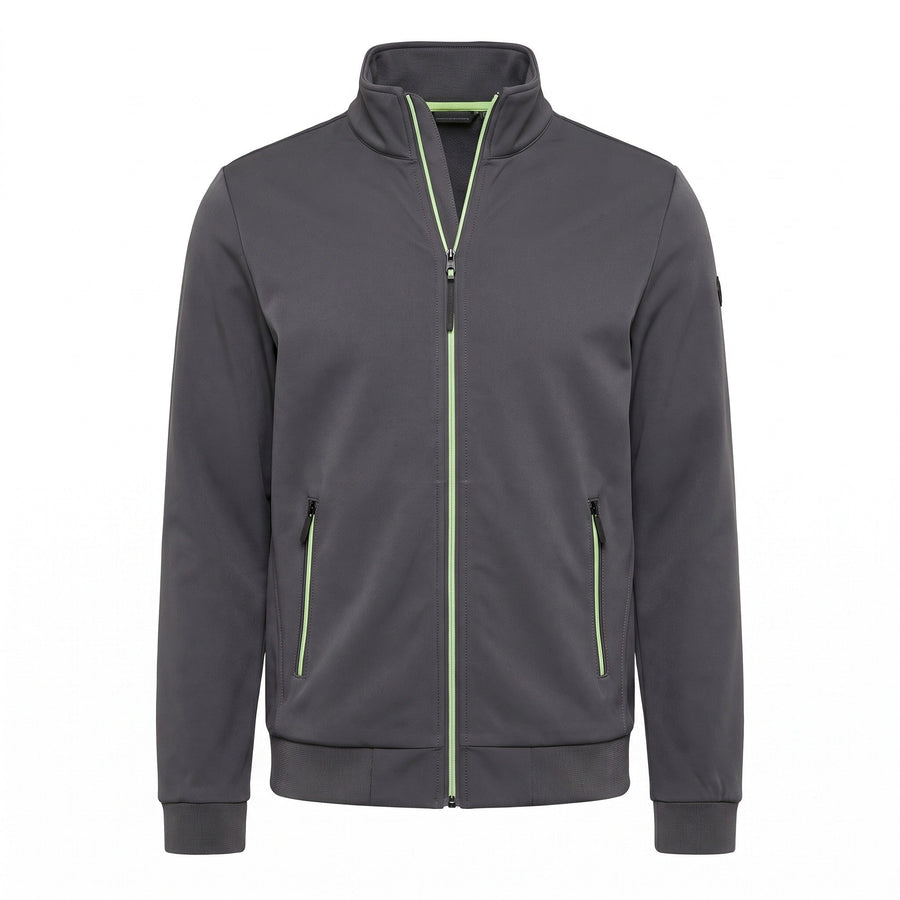 Men's Long Zip Knitted Jumper for Autumn and Winter - product view 10 | Buffalo Gears
