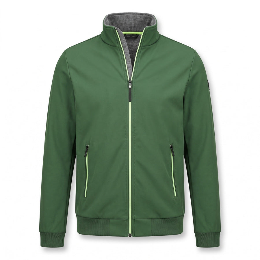 Men's Long Zip Knitted Jumper for Autumn and Winter - product view 12 | Buffalo Gears