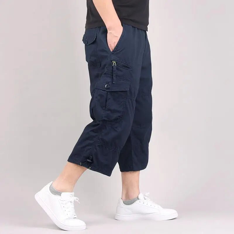 Men's Loose Fit Cargo Shorts with Multiple Pockets - product view 7 | Buffalo Gears