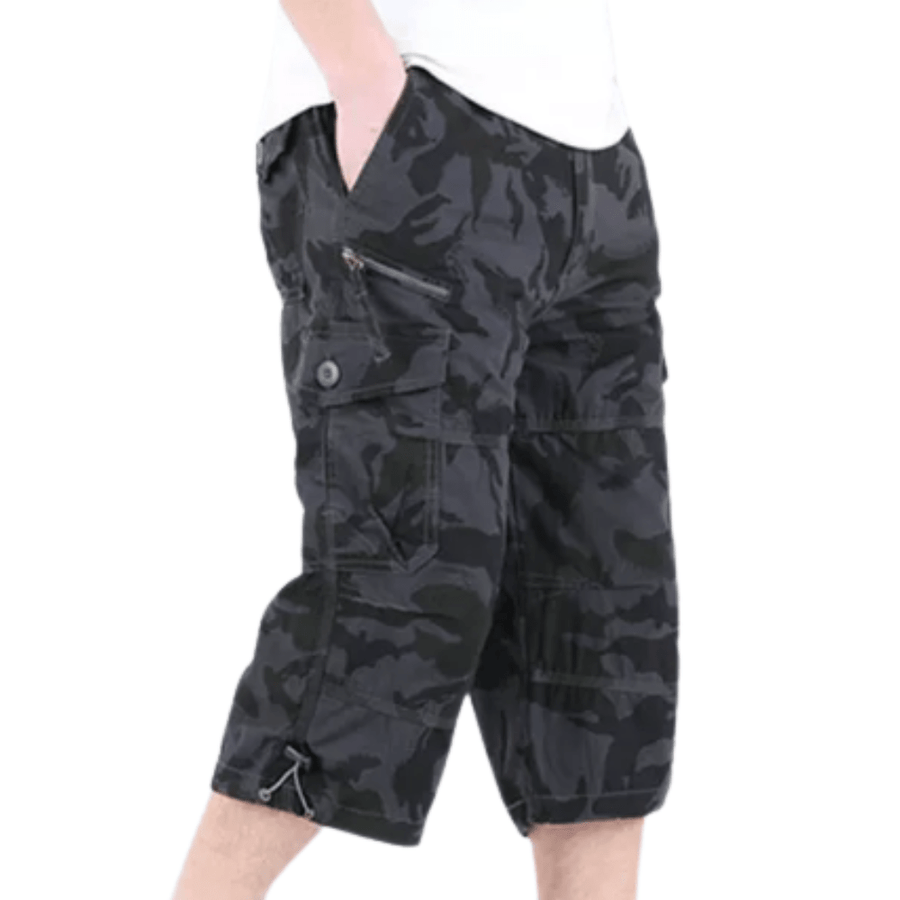 Men's Loose Fit Cargo Shorts with Multiple Pockets - product view 11 | Buffalo Gears