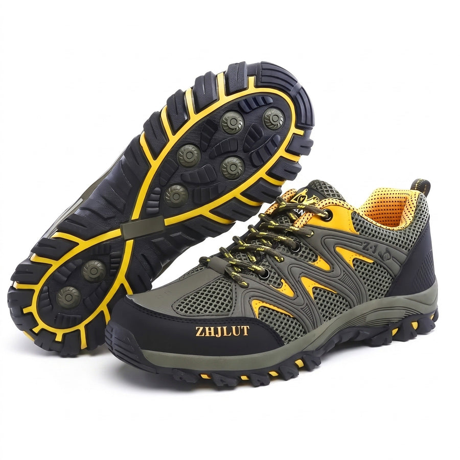 Men's Low-Cut Breathable Hiking Shoes with Lug Sole - product view 6 | Buffalo Gears