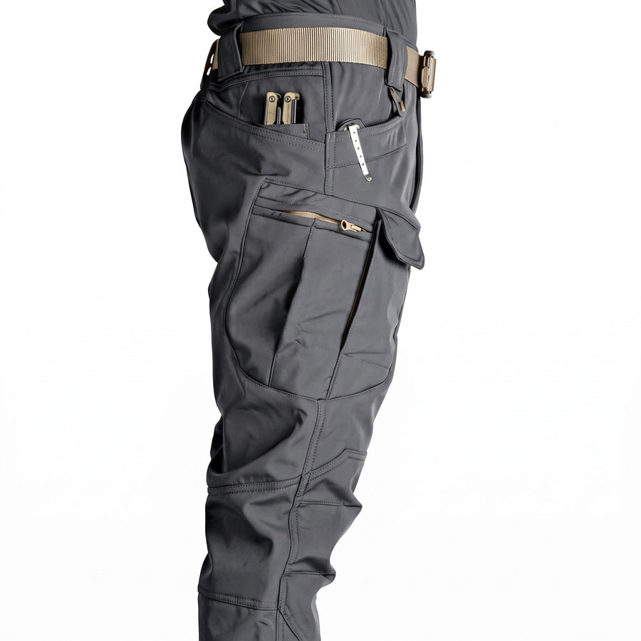 Men's Micro Stretch Cargo Trousers for Hiking and Fishing - product view 6 | Buffalo Gears