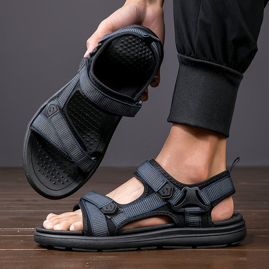 Men's Open-Toe Hiking Sandals with Adjustable Straps - product view 1 | Buffalo Gears