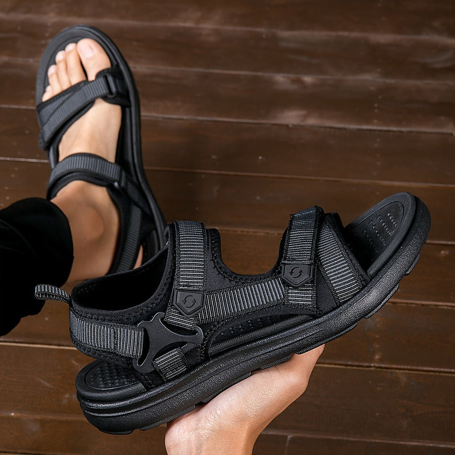 Men's Open-Toe Hiking Sandals with Adjustable Straps - product view 5 | Buffalo Gears