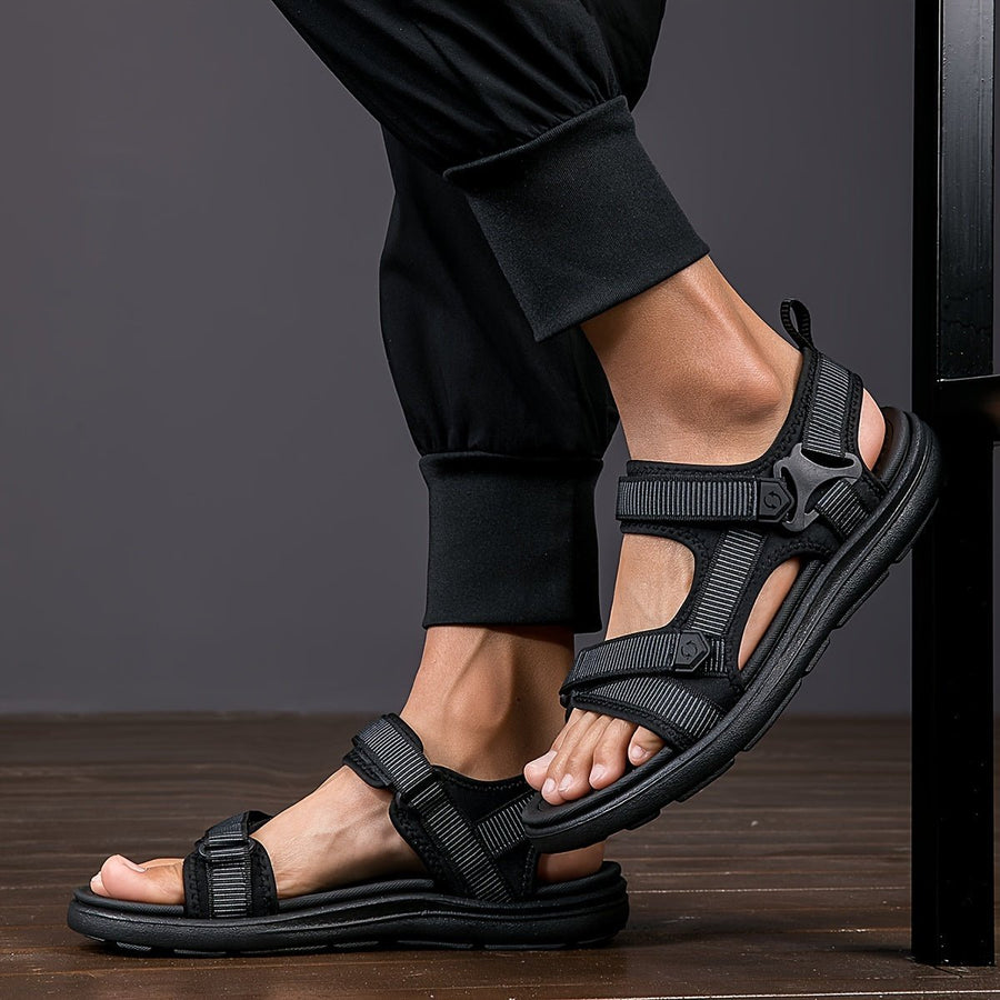 Men's Open-Toe Hiking Sandals with Adjustable Straps - product view 12 | Buffalo Gears