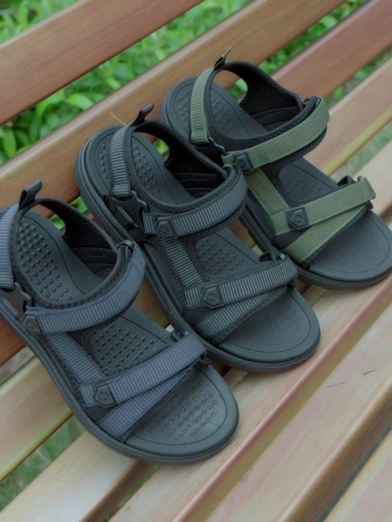 Men's Open-Toe Hiking Sandals with Adjustable Straps - product view 15 | Buffalo Gears