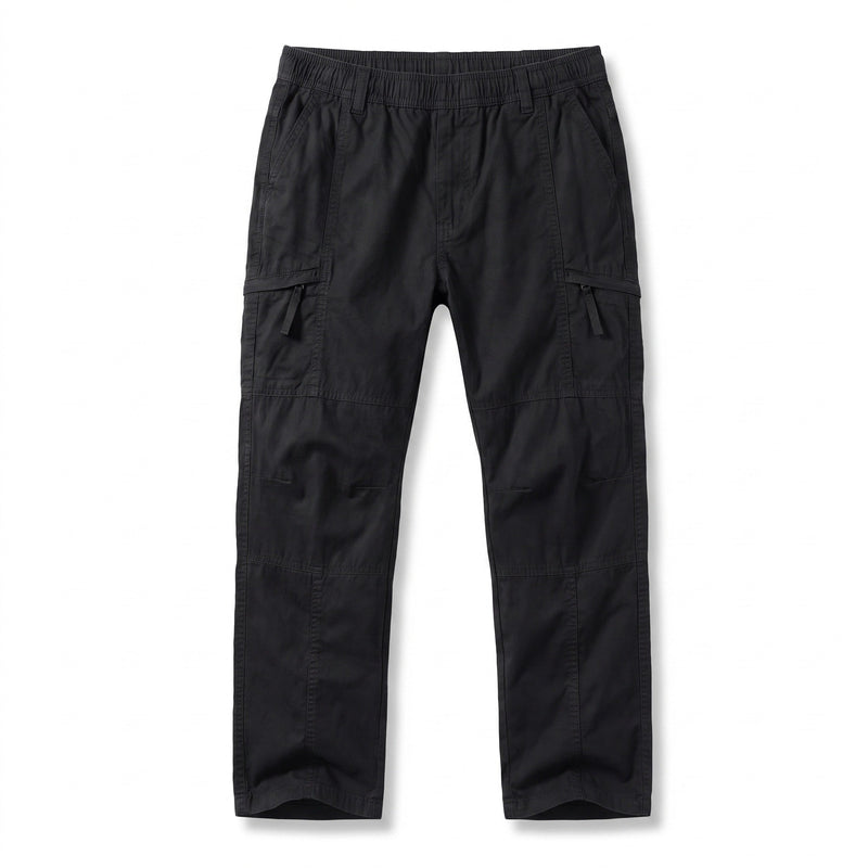 Men's Organic Cotton Cargo Trousers in Relaxed Fit - product view 6 | Buffalo Gears