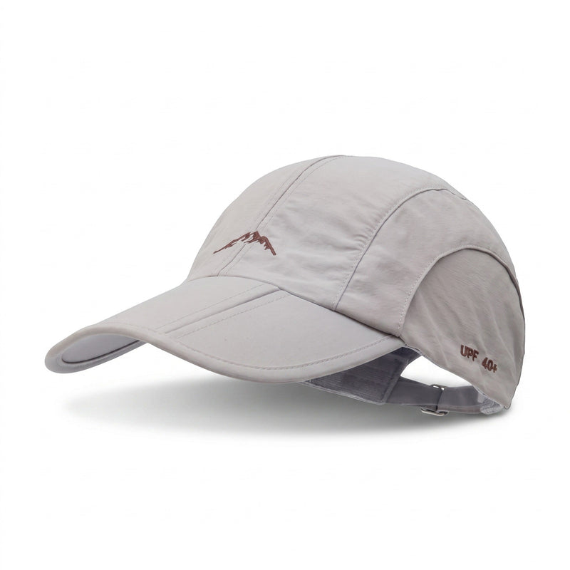 Men's Packable Nylon Sports Cap with Extended Visor - product view 7 | Buffalo Gears