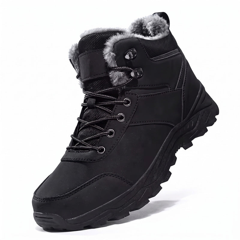 Men's Plush Lined Winter Hiking Boots with Deep Tread - product view 7 | Buffalo Gears