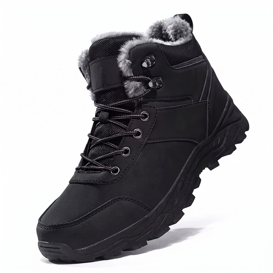 Men's Plush Lined Winter Hiking Boots with Deep Tread - product view 7 | Buffalo Gears