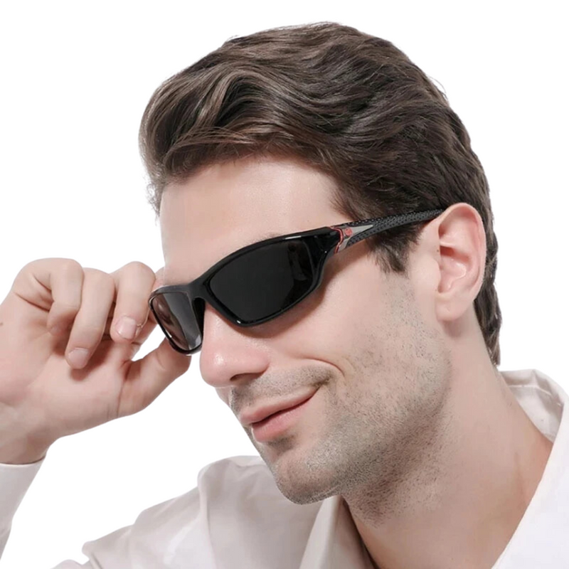Men's Polarized Sports Sunglasses with UV400 Protection - product view 4 | Buffalo Gears