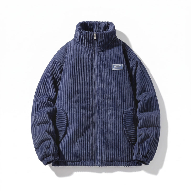 Men's Quilted Corduroy Jacket with Stand Collar - product view 8 | Buffalo Gears