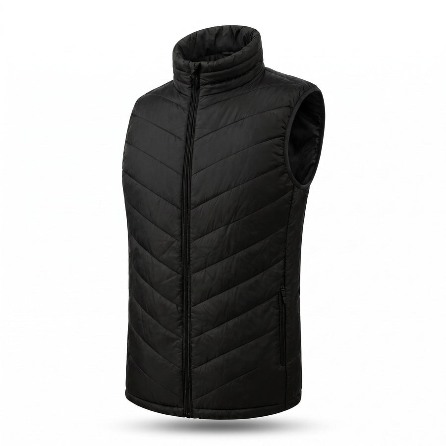 Men's Quilted Heated Body Warmer with 28 Heat Zones, USB Powered - product view 1 | Buffalo Gears