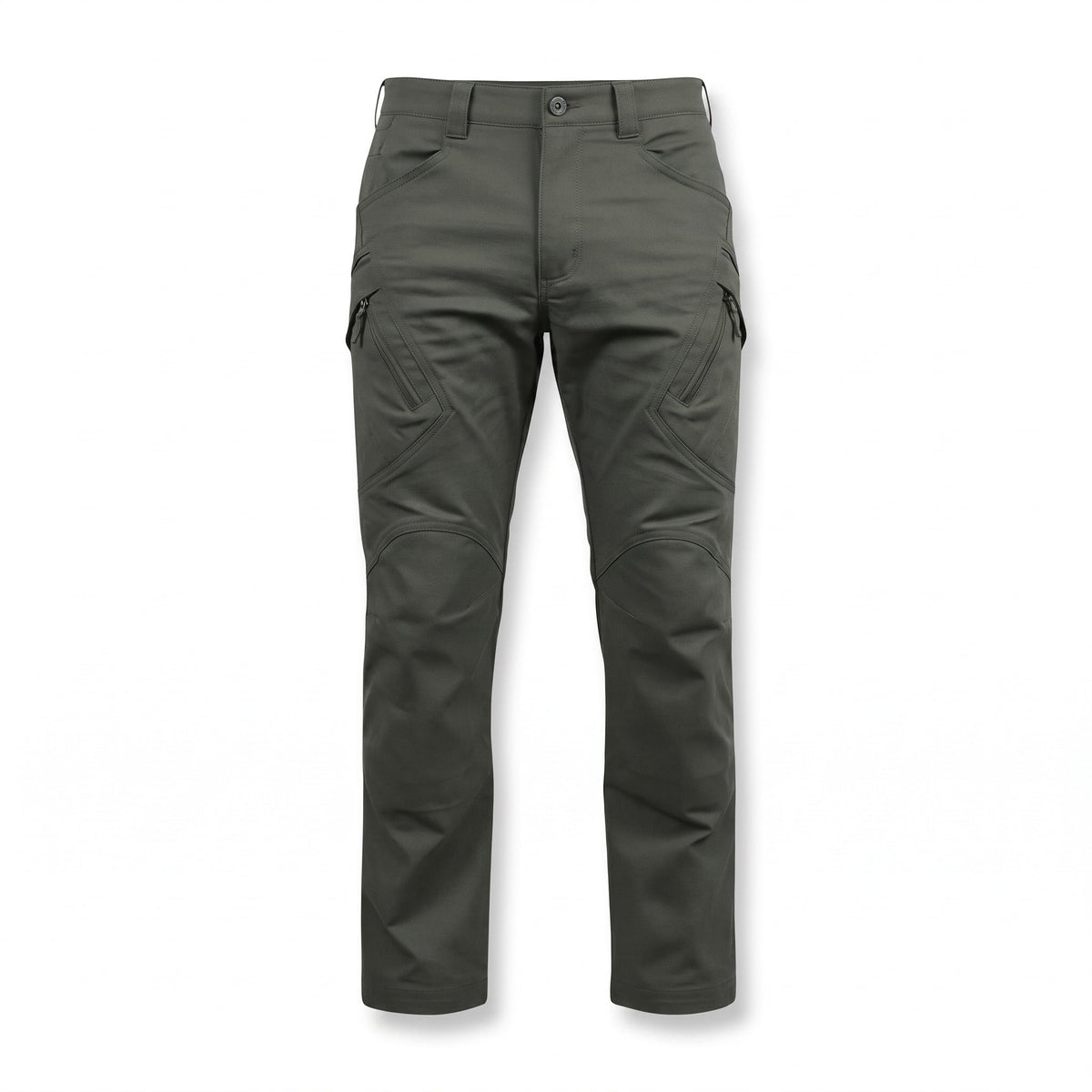 Men's Reinforced Tactical Trek Trousers, Waterproof Fabric - product view 1 | Buffalo Gears
