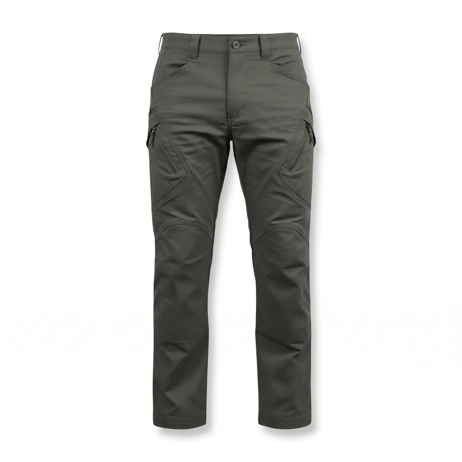 Men's Reinforced Tactical Trek Trousers, Waterproof Fabric - product view 1 | Buffalo Gears