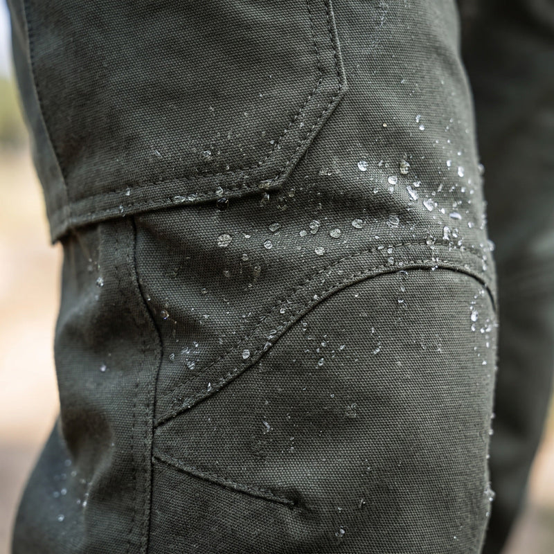 Men's Reinforced Tactical Trek Trousers, Waterproof Fabric - product view 4 | Buffalo Gears