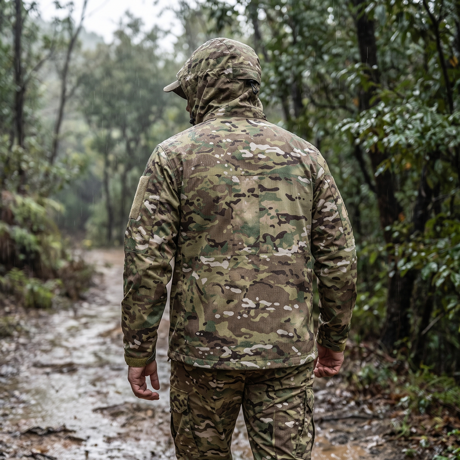 Men's Ripstop Combat Uniform Set with Stretch Waistband - product view 2 | Buffalo Gears