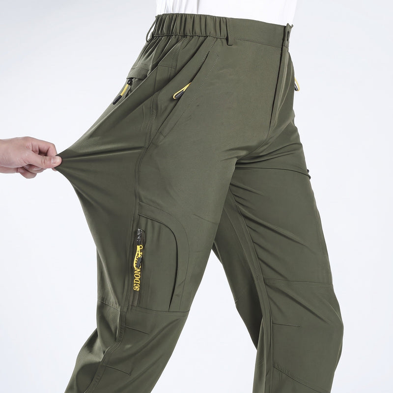 Men's Sport Joggers with Zip Pockets and Letter Print - product view 6 | Buffalo Gears