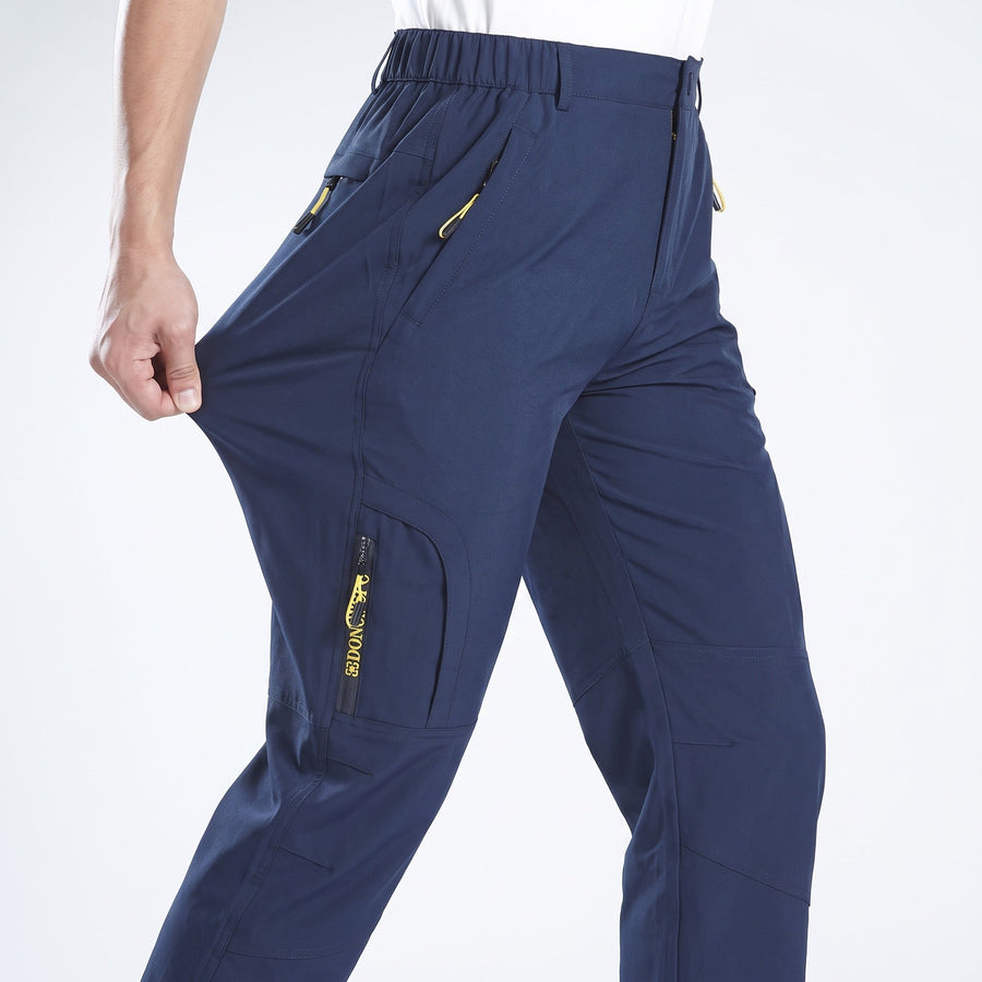 Men's Sport Joggers with Zip Pockets and Letter Print - product view 7 | Buffalo Gears