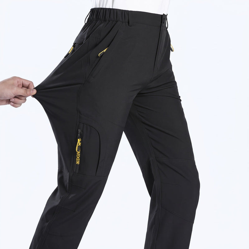 Men's Sport Joggers with Zip Pockets and Letter Print - product view 9 | Buffalo Gears