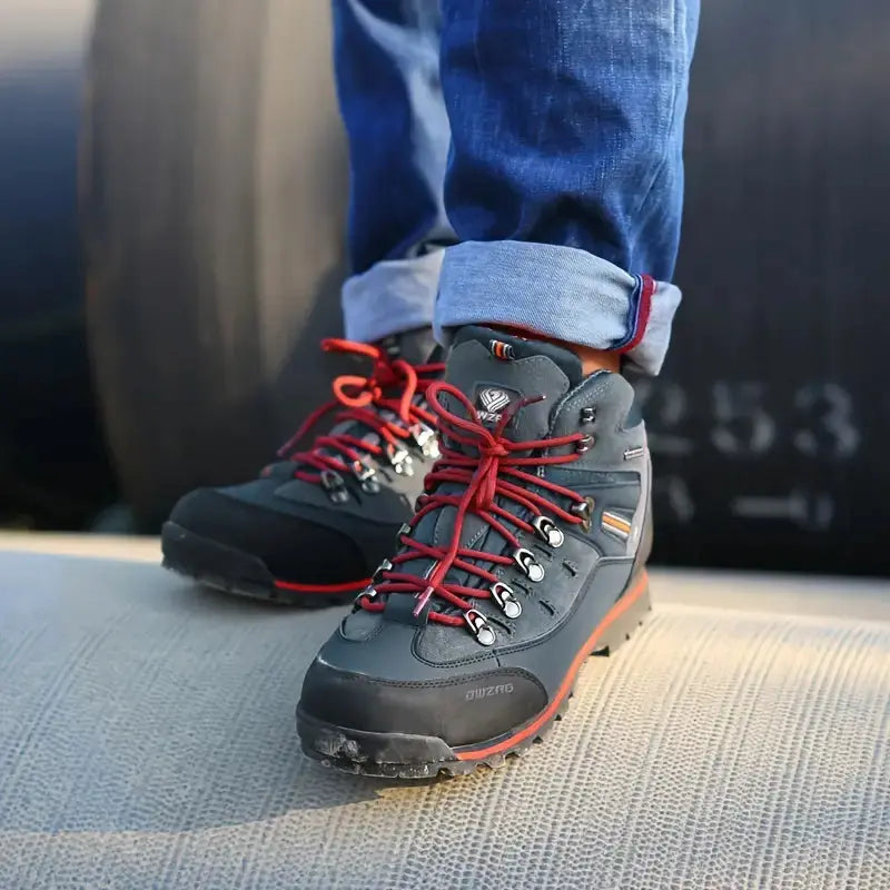 Men's Supportive Water-Resistant Trekking Boots - product view 5 | Buffalo Gears