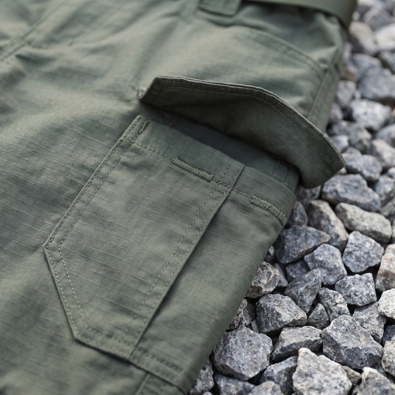 Men's Tactical Cargo Trousers with Reinforced Pockets - product view 4 | Buffalo Gears