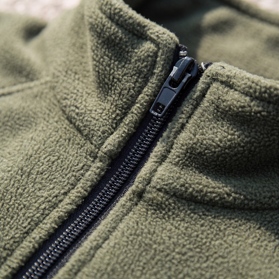 Men's Tactical Fleece Jacket for Mid-Layer Warmth - product view 4 | Buffalo Gears