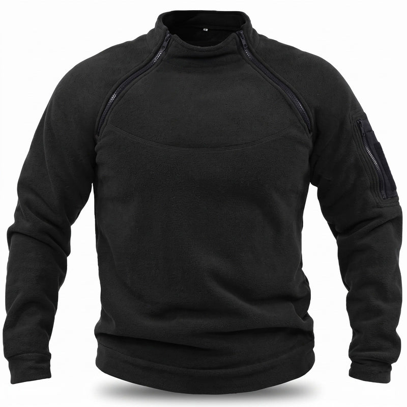 Men's Tactical Fleece Jacket for Mid-Layer Warmth - product view 6 | Buffalo Gears