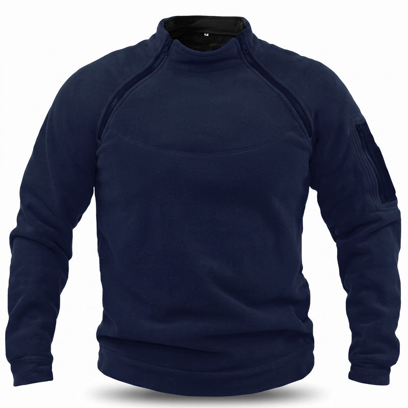Men's Tactical Fleece Jacket for Mid-Layer Warmth - product view 10 | Buffalo Gears