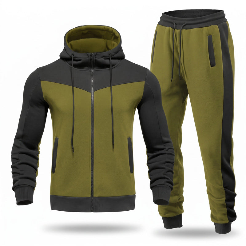Men's Two Piece Tracksuit with a Breathable Fleece Lining - product view 6 | Buffalo Gears