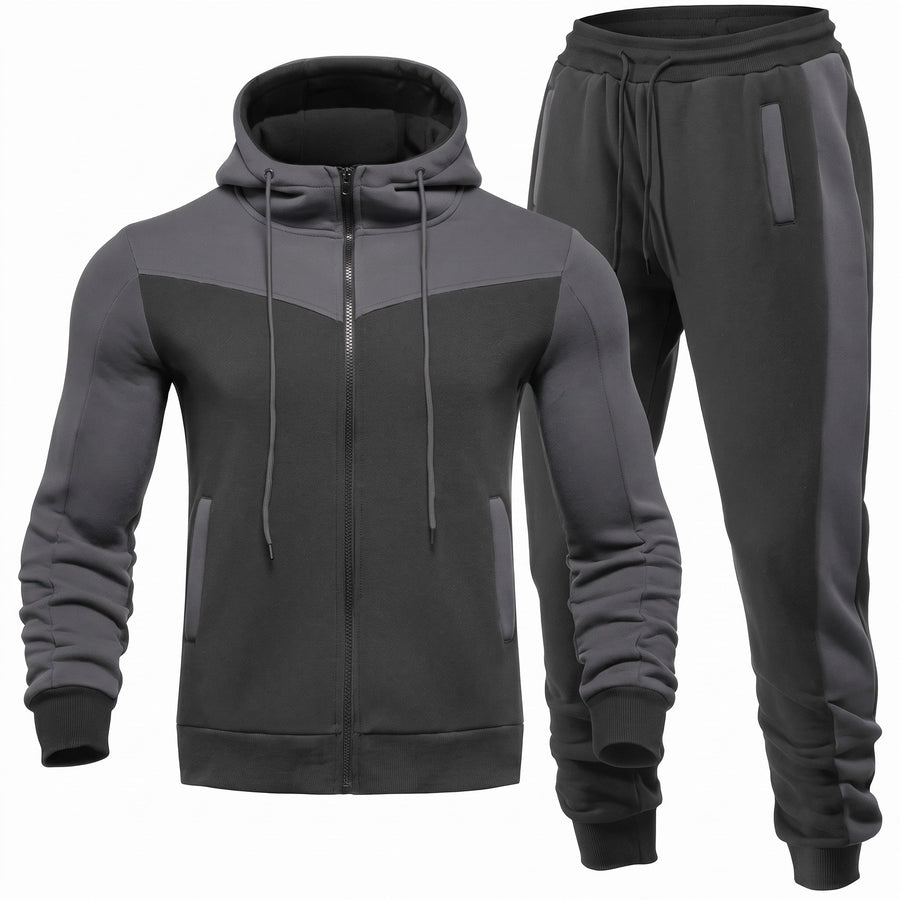 Men's Two Piece Tracksuit with a Breathable Fleece Lining - product view 7 | Buffalo Gears