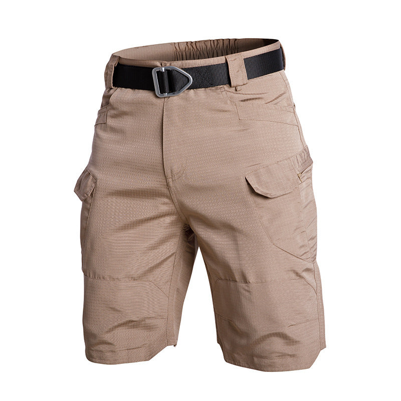 Men's Water-Resistant Ripstop Cargo Shorts for Trail Wear - product view 8 | Buffalo Gears