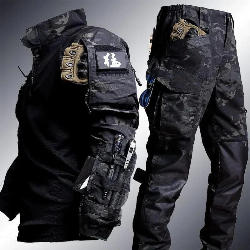 Men's Water-Resistant Tactical Set for Hiking and Camping - product view 4 | Buffalo Gears