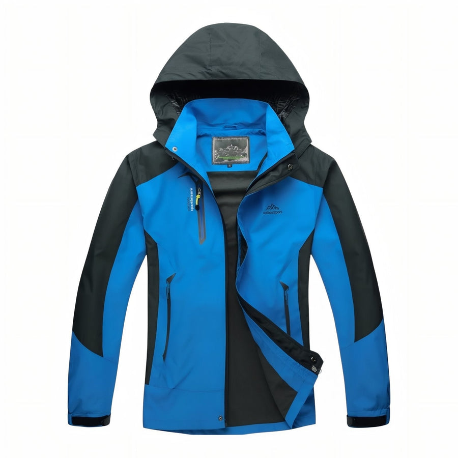 Men's Waterproof Breathable Windproof Hiking Shell - product view 4 | Buffalo Gears