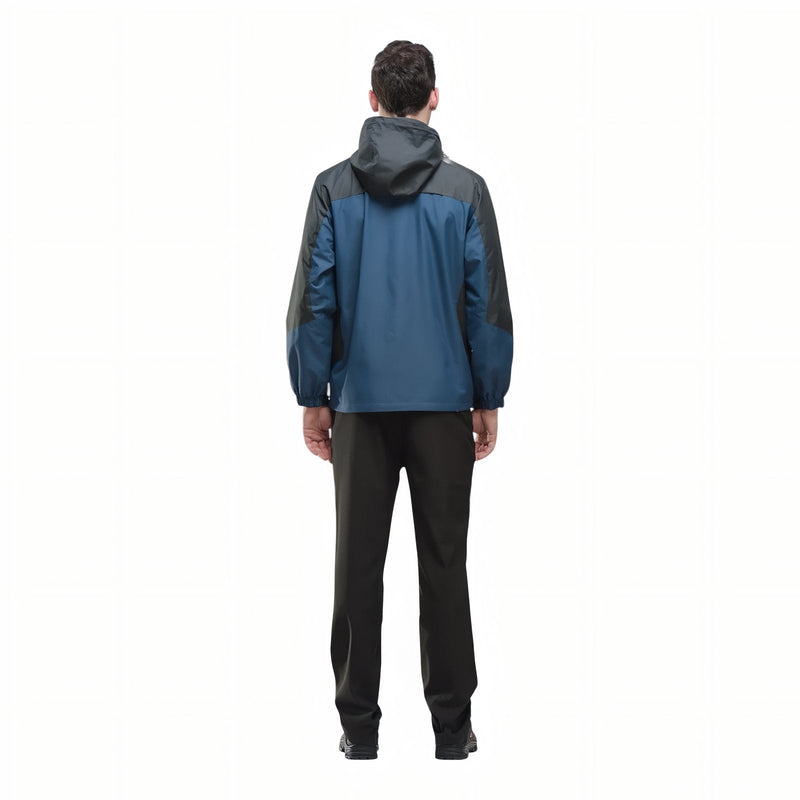 Men's Waterproof Breathable Windproof Hiking Shell - product view 9 | Buffalo Gears