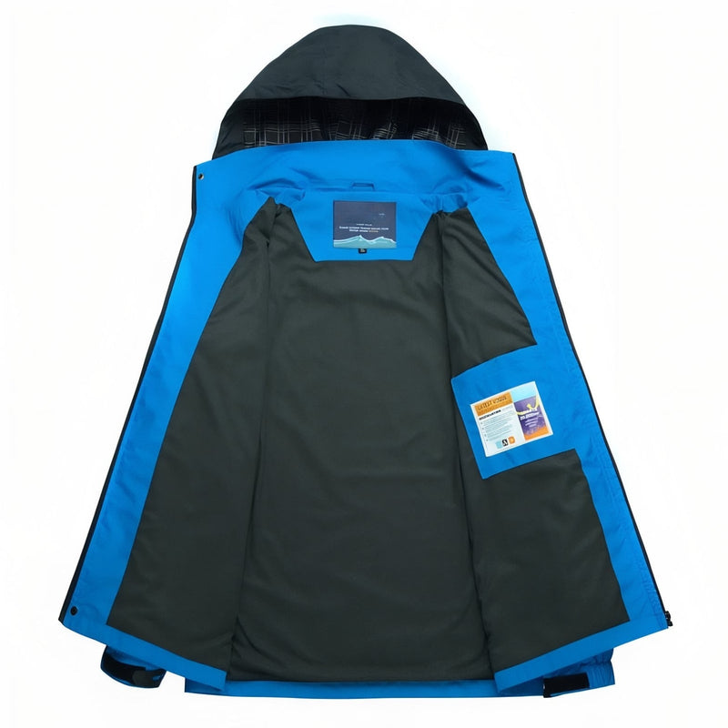 Men's Waterproof Breathable Windproof Hiking Shell - product view 10 | Buffalo Gears