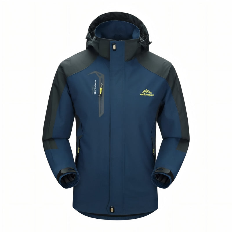 Men's Waterproof Breathable Windproof Hiking Shell - product view 15 | Buffalo Gears