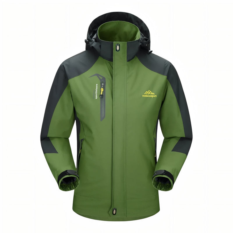 Men's Waterproof Breathable Windproof Hiking Shell - product view 16 | Buffalo Gears