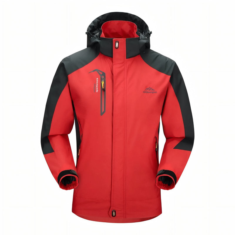 Men's Waterproof Breathable Windproof Hiking Shell - product view 17 | Buffalo Gears