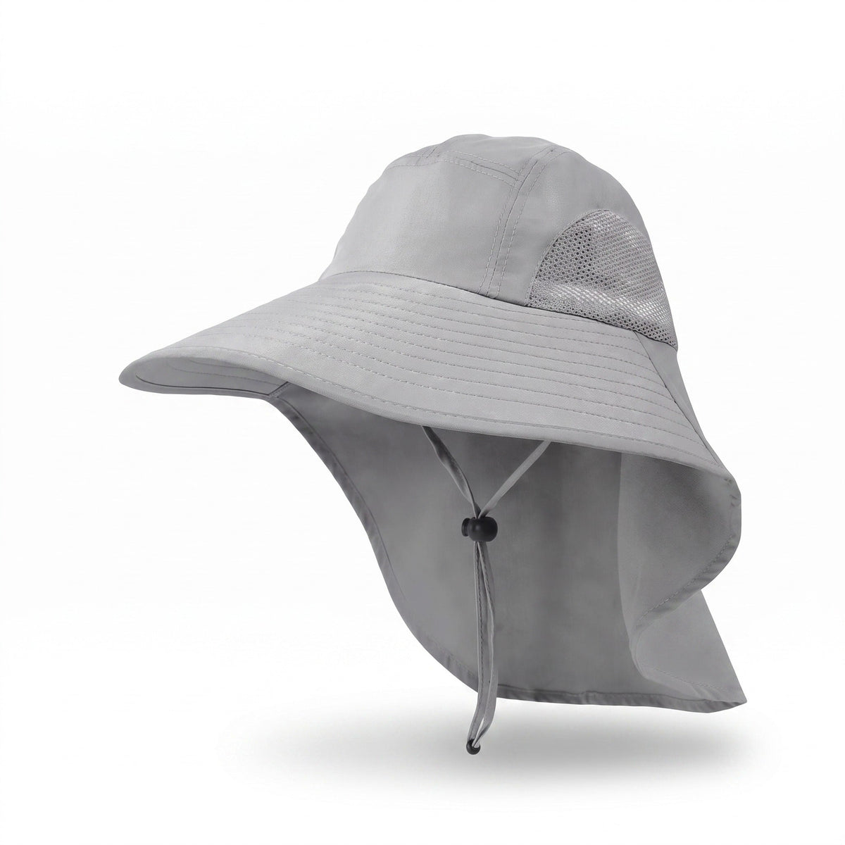 Men's Waterproof Wide-Brim Hat with Neck Flap - product view 1 | Buffalo Gears