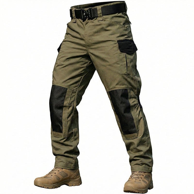 Men's Weather-Resistant Ripstop Cargo Trousers for Duty Wear - product view 4 | Buffalo Gears