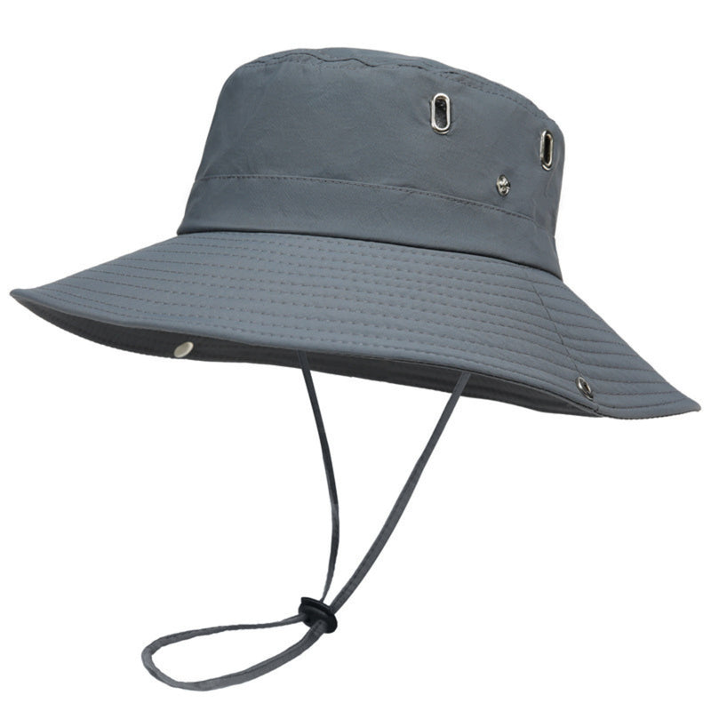 Men's Wide-Brim Bucket Hat with UPF 50+ Protection - product view 12 | Buffalo Gears