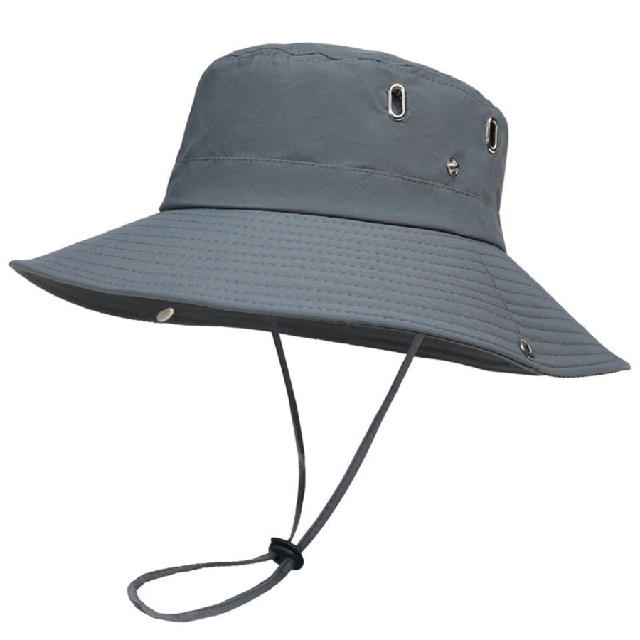 Men's Wide-Brim Bucket Hat with UPF 50+ Protection - product view 12 | Buffalo Gears