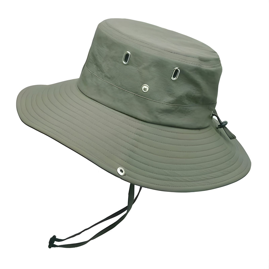 Men's Wide-Brim Bucket Hat with UPF 50+ Protection - product view 13 | Buffalo Gears