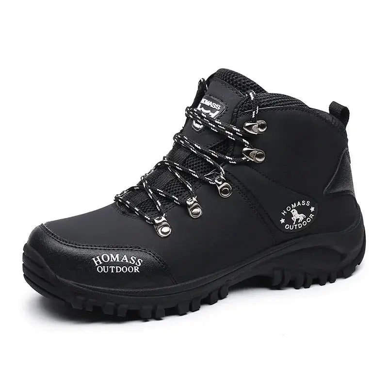 Men's Wide Fit Water-Resistant Hiking Boots for Trekking - product view 5 | Buffalo Gears