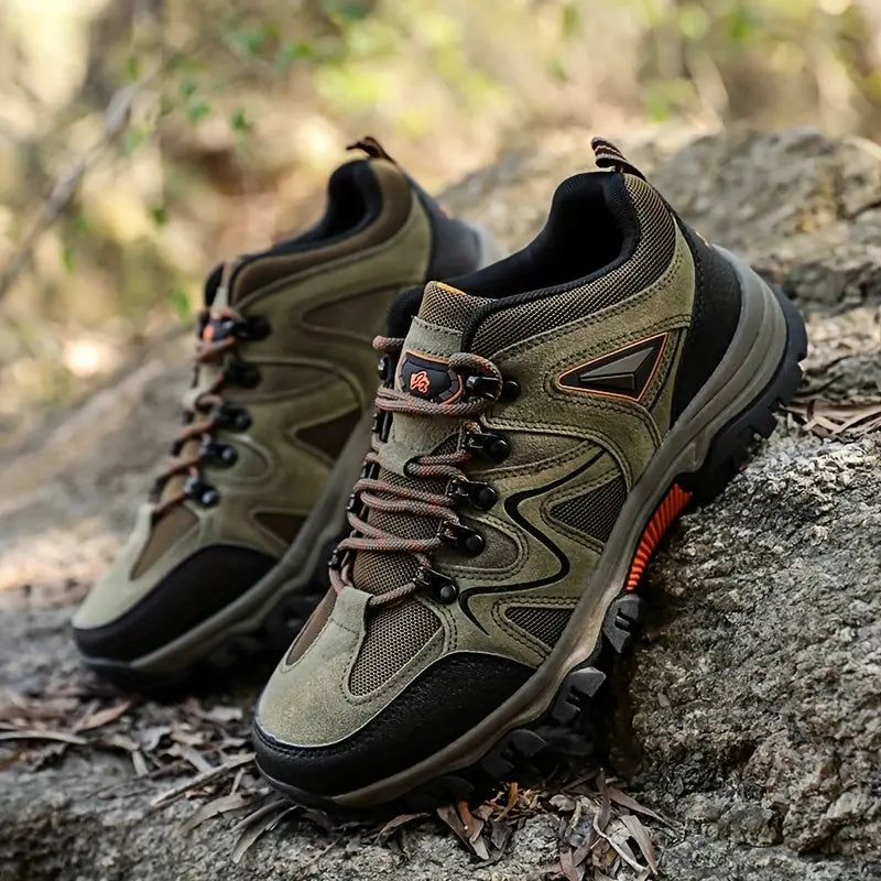Men's Wide-Fit Waterproof Hiking Shoes for Outdoor Walking - product view 6 | Buffalo Gears