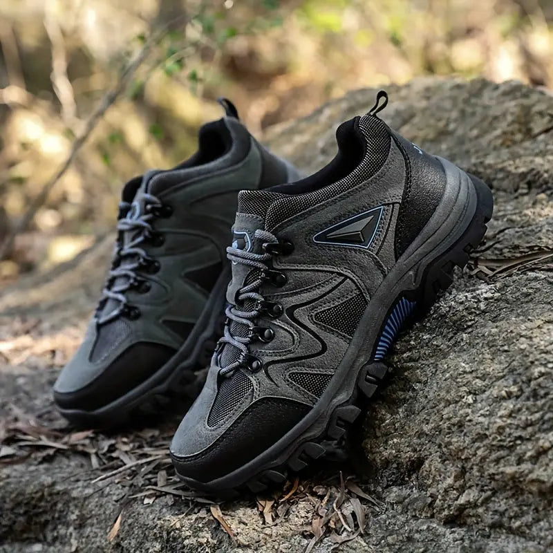 Men's Wide-Fit Waterproof Hiking Shoes for Outdoor Walking - product view 11 | Buffalo Gears
