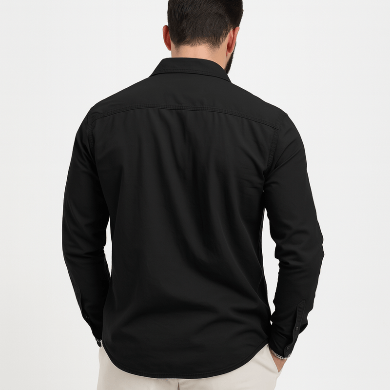 Men's Zip-Off Sleeve Trekking Shirt for Changeable Weather - product view 7 | Buffalo Gears