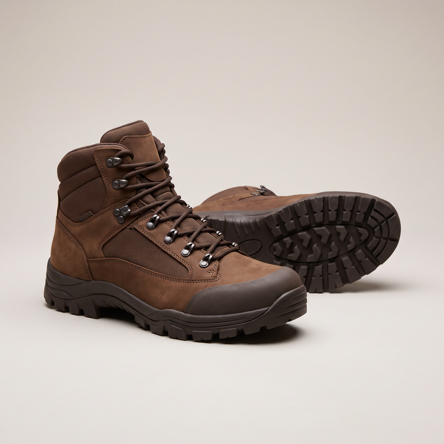 Men's Waterproof Mid-Cut Hiking Boots Ankle Support Grip Outsole - product view 1 | Buffalo Gears