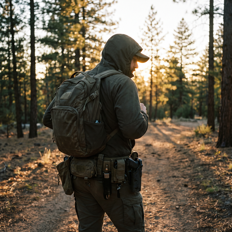 Modular Duty Belt with Quick-Release Buckle - product view 2 | Buffalo Gears